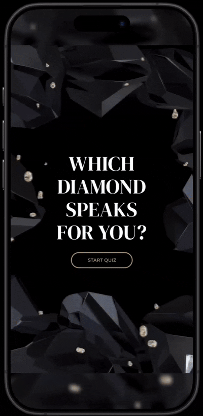 Interactive Diamond Personality Quiz - Find which diamond shape matches your personality